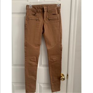 H&M Divided Tan Skinny Jeans